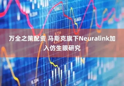 万全之策配资 马斯克旗下Neuralink加入仿生眼研究