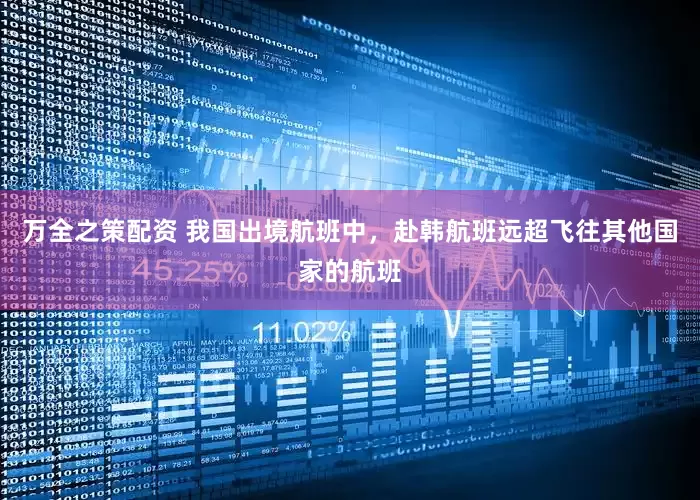 万全之策配资 我国出境航班中，赴韩航班远超飞往其他国家的航班